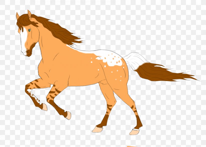 Mustang Stallion Foal Colt Mare, PNG, 900x646px, Mustang, Bridle, Cartoon, Colt, Foal Download Free