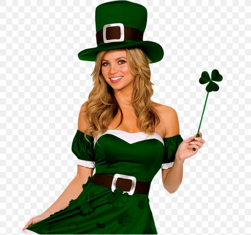 Saint Patrick's Day 17 March Woman Costume, PNG, 675x765px, 17 March, Child, Costume, Disguise, Fictional Character Download Free