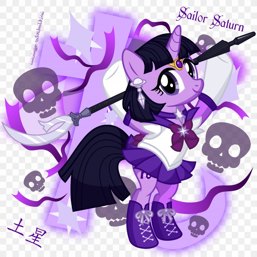 Sailor Saturn My Little Pony Chibiusa Sailor Moon, PNG, 6000x6000px, Watercolor, Cartoon, Flower, Frame, Heart Download Free