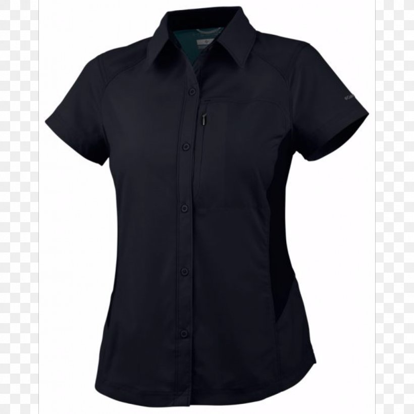 T-shirt Polo Shirt Piqué Sleeve, PNG, 1024x1024px, Tshirt, Adidas, Black, Blouse, Button Download Free