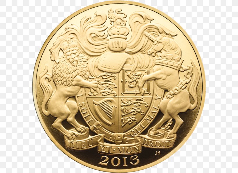 Coin Queen Elizabeth II Queen Regnant Gold Coronation, PNG, 600x597px, Coin, Brass, Bronze Medal, Coronation, Currency Download Free