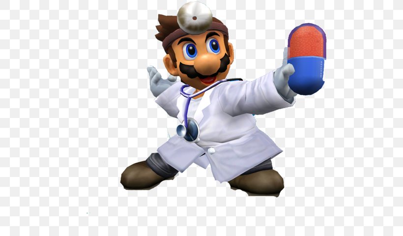 Dr. Mario Super Nintendo Entertainment System Super Smash Bros. Melee Mario Series, PNG, 640x480px, Dr Mario, Character, Figurine, Finger, Game Boy Download Free