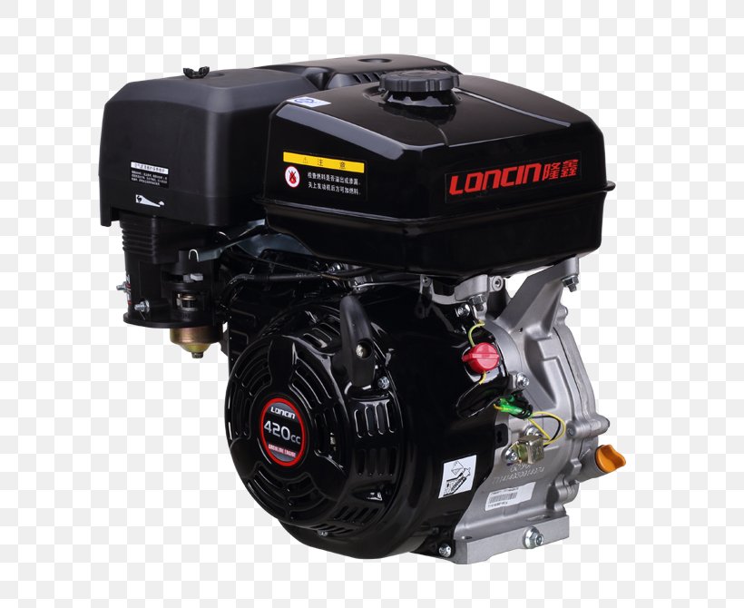 Four-stroke Engine Loncin Holdings Petrol Engine Gasoline, PNG, 670x670px, Engine, Auto Part, Automotive Engine Part, Automotive Exterior, Car Download Free