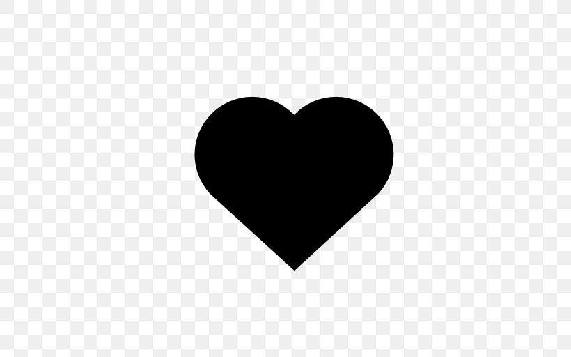 Heart Symbol Clip Art, PNG, 512x512px, Heart, Black, Black And White, Shape, Symbol Download Free
