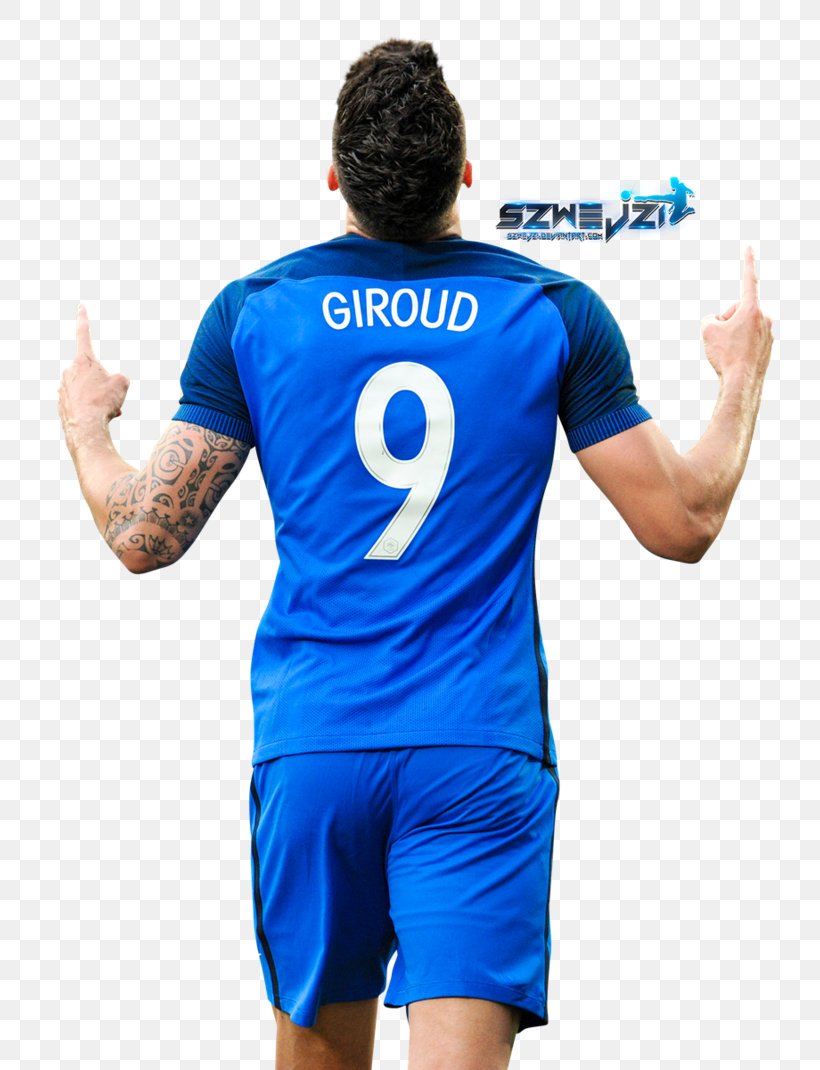 Jersey France National Football Team T-shirt Football Player, PNG, 746x1070px, Jersey, Blue, Clothing, Electric Blue, Football Download Free
