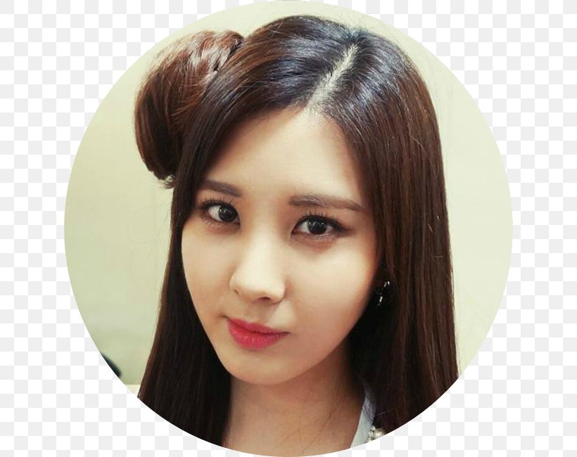 Seolhyun Girls' Generation K-pop Long Hair Bangs, PNG, 638x650px, Watercolor, Cartoon, Flower, Frame, Heart Download Free