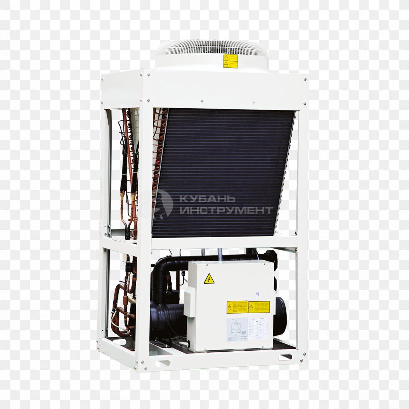 Chiller Air Conditioning Evaporative Cooler Heat Pump Fan Coil Unit, PNG, 1181x1181px, Chiller, Air Conditioning, Chilled Water, Condenser, Duct Download Free