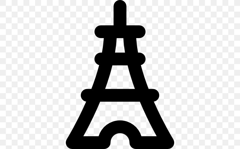 Eiffel Tower Clip Art, PNG, 512x512px, Eiffel Tower, Black And White, Monochrome Photography, Monument, Silhouette Download Free