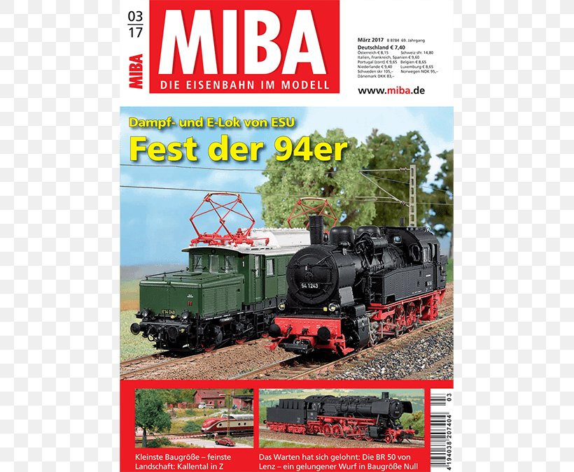 Germany Magazine MIBA Train Rail Transport, PNG, 675x675px, Germany, Locomotive, Magazine, Mode Of Transport, Modell Download Free