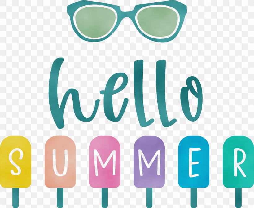 Glasses, PNG, 3000x2458px, Hello Summer, Eyewear, Glasses, Happiness, Happy Summer Download Free