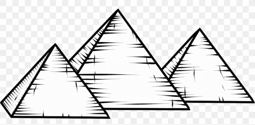 Great Pyramid Of Giza Egyptian Pyramids Ancient Egypt Drawing, PNG, 1024x503px, Great Pyramid Of Giza, Ancient Egypt, Ancient Egyptian Architecture, Architecture, Area Download Free