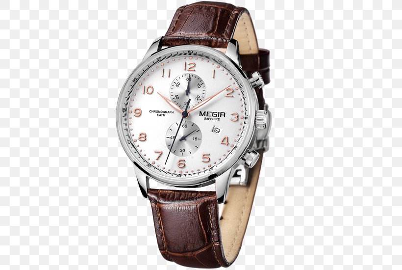 Watch Strap Clock Horology Leather, PNG, 550x550px, Watch, Allegro, Bracelet, Brand, Brown Download Free