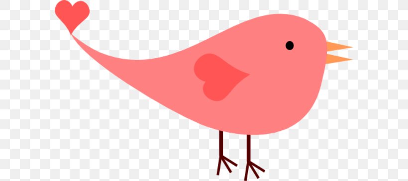 Bird Pink Clip Art, PNG, 600x364px, Bird, Beak, Bird Flight, Blog, Cuteness Download Free