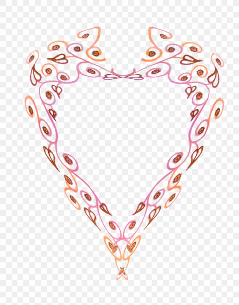 Heart Necklace Pink M M-095 Body Jewellery, PNG, 1103x1408px, Watercolor, Cartoon, Flower, Frame, Heart Download Free