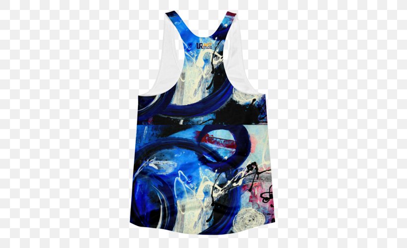 T-shirt Gilets Augers Tap And Die Sleeveless Shirt, PNG, 500x500px, Tshirt, Abstract Art, Art, Augers, Blue Download Free