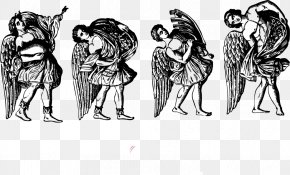 Sketch Angel - Angels Euclidean Vector Sculpture PNG