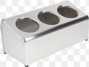 Silver - Countertop Stainless Steel Household Silver Cutlery PNG