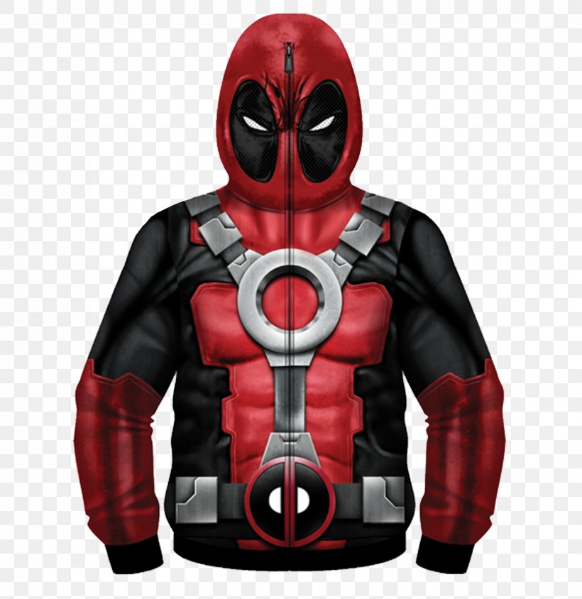 Hoodie Deadpool T-shirt Clothing Zipper, PNG, 1650x1700px, Hoodie, Action Figure, Clothing, Comics, Costume Download Free