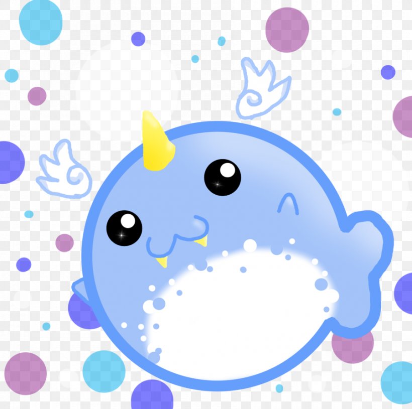 Narwhal Cuteness Unicorn Kavaii Animal, PNG, 900x895px, Narwhal, Animal, Area, Blue, Cartoon Download Free