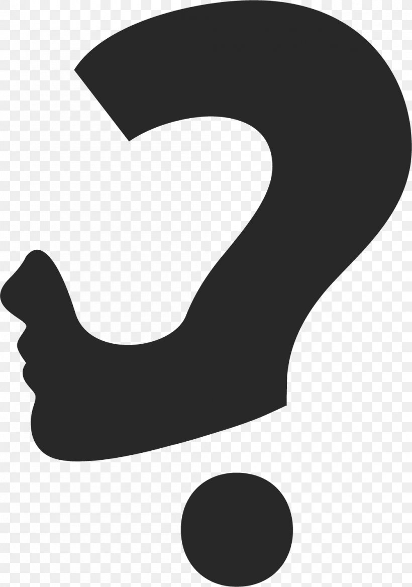 Question Mark Drawing Punctuation, PNG, 1001x1426px, Question Mark, Black And White, Drawing, Greinarmerki, Monochrome Download Free