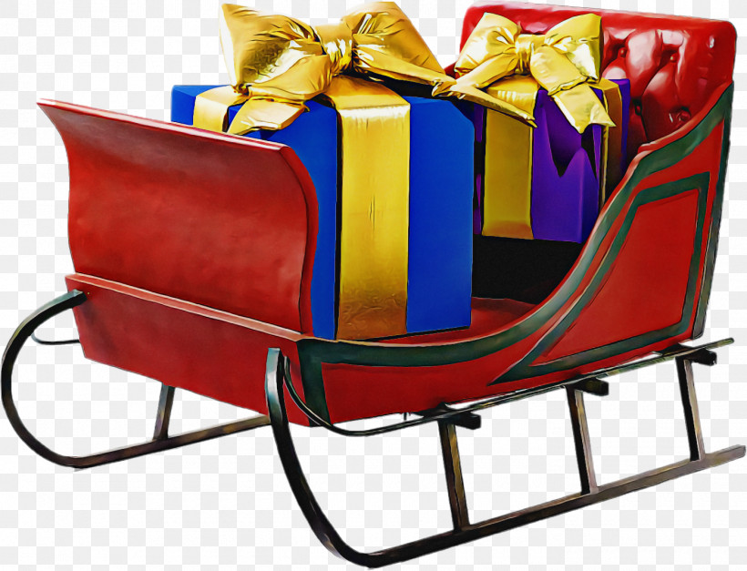 Christmas Gift New Year Gift Gift, PNG, 1400x1072px, Christmas Gift, Gift, New Year Gift, Sled, Vehicle Download Free