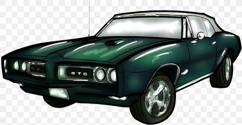 Pontiac GTO Muscle Car Hardtop Personal Luxury Car, PNG, 825x428px, Pontiac Gto, Automotive Design, Automotive Exterior, Brand, Bumper Download Free