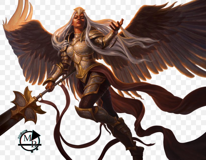 Artist The Arts Work Of Art Painting, PNG, 1012x789px, Magic The Gathering, Angel, Commander 2014, Fictional Character, Mythical Creature Download Free