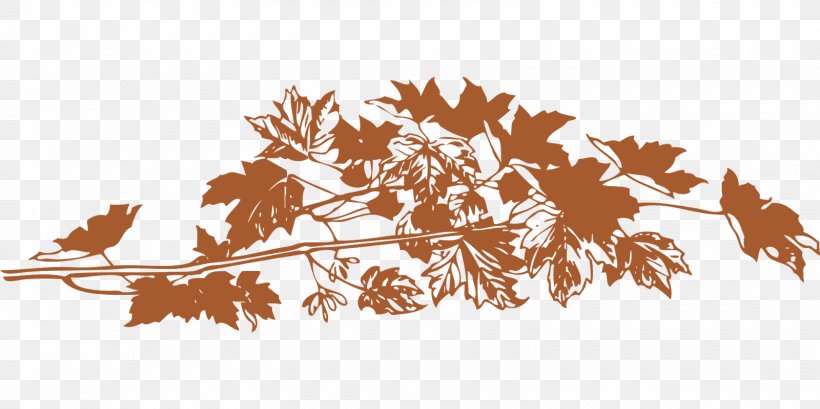 Autumn Leaf Color Clip Art Image, PNG, 1600x800px, Autumn Leaf Color, Art, Autumn, Black And White, Branch Download Free