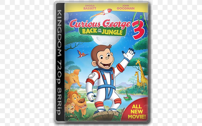 Curious George Film Blu-ray Disc Universal Pictures Home Entertainment Comedy, PNG, 512x512px, Curious George, Angela Bassett, Bluray Disc, Comedy, Curious George 2 Follow That Monkey Download Free