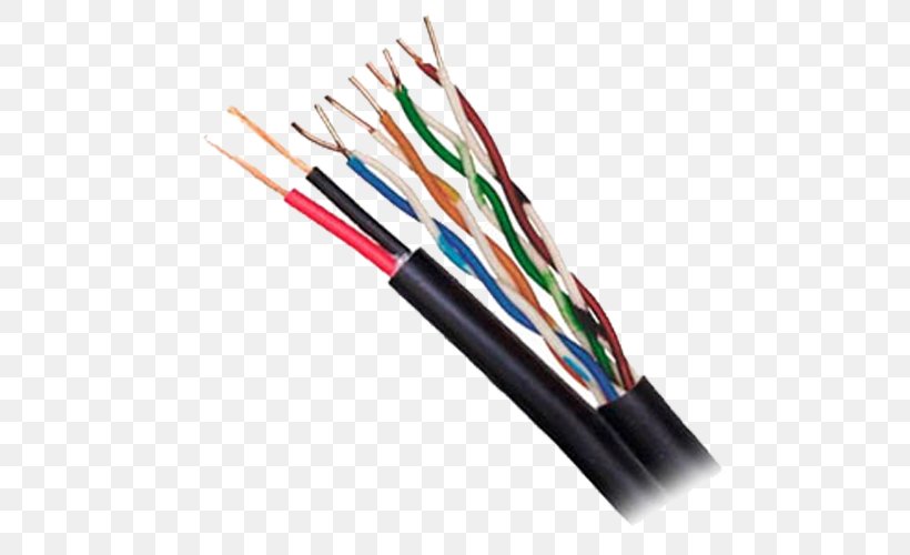 Electrical Cable Twisted Pair Category 5 Cable Closed-circuit Television IP Camera, PNG, 500x500px, Electrical Cable, Cable, Camera, Category 5 Cable, Category 6 Cable Download Free