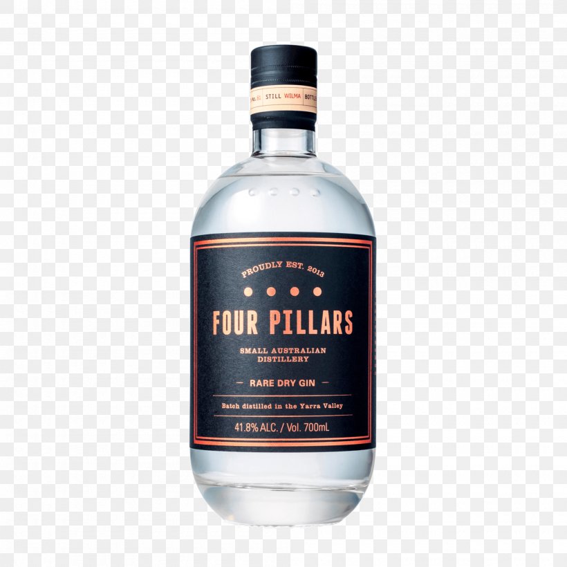 Four Pillars Gin Distillation Distilled Beverage Cocktail, PNG, 2000x2000px, Gin, Alcoholic Beverage, Alcoholic Drink, Beer, Cocktail Download Free