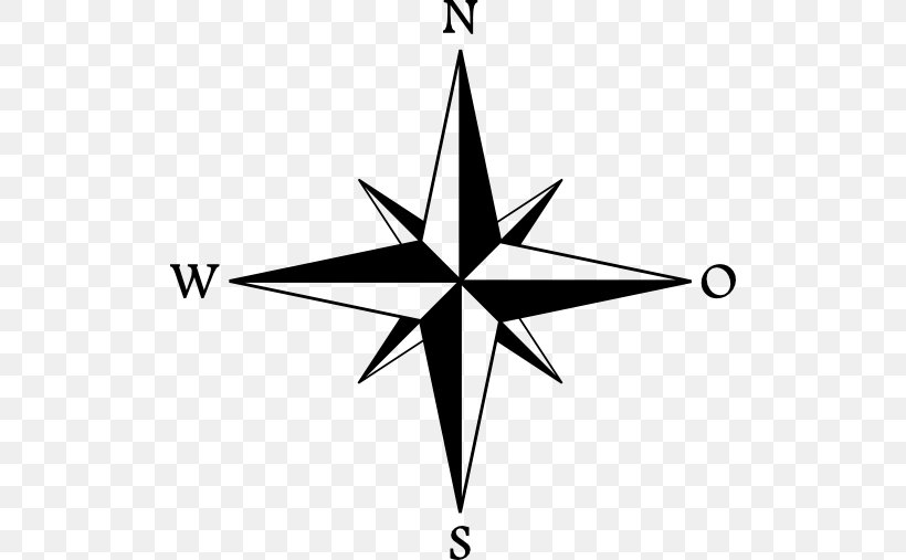 North Compass Cardinal Direction South East, PNG, 512x507px, North, Area, Artwork, Black And White, Cardinal Direction Download Free