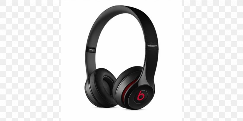 Beats Solo 2 Beats Electronics Headphones Monster Cable Wireless, PNG, 2000x1000px, Beats Solo 2, Apple, Apple Earbuds, Audio, Audio Equipment Download Free