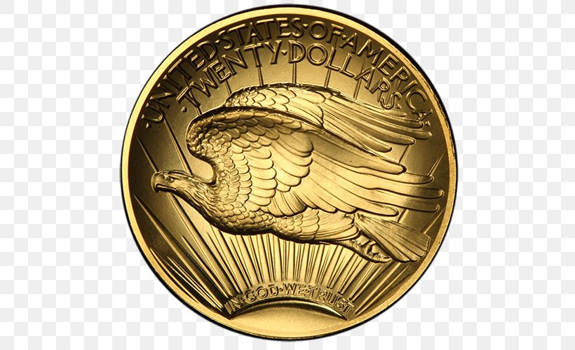 Coin American Gold Eagle Double Eagle, PNG, 500x500px, Coin, American Gold Eagle, Augustus Saintgaudens, Bullion, Bullion Coin Download Free