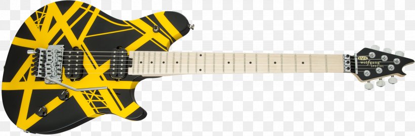 Electric Guitar Peavey EVH Wolfgang EVH Wolfgang Special Gibson Les Paul, PNG, 2400x790px, 5150, Electric Guitar, Acoustic Electric Guitar, Acousticelectric Guitar, Black And Yellow Download Free