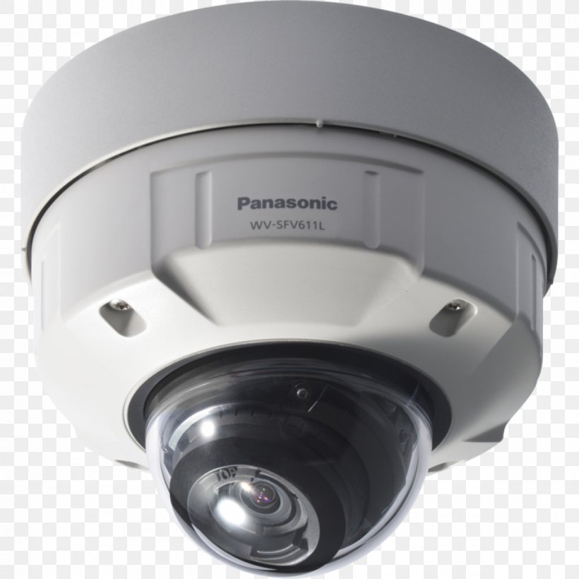 Panasonic WV-SFV611L 720p Outdoor Vandal Dome Camera IP Camera 1080p, PNG, 1200x1200px, Panasonic, Camera, Camera Lens, Cameras Optics, Closedcircuit Television Download Free