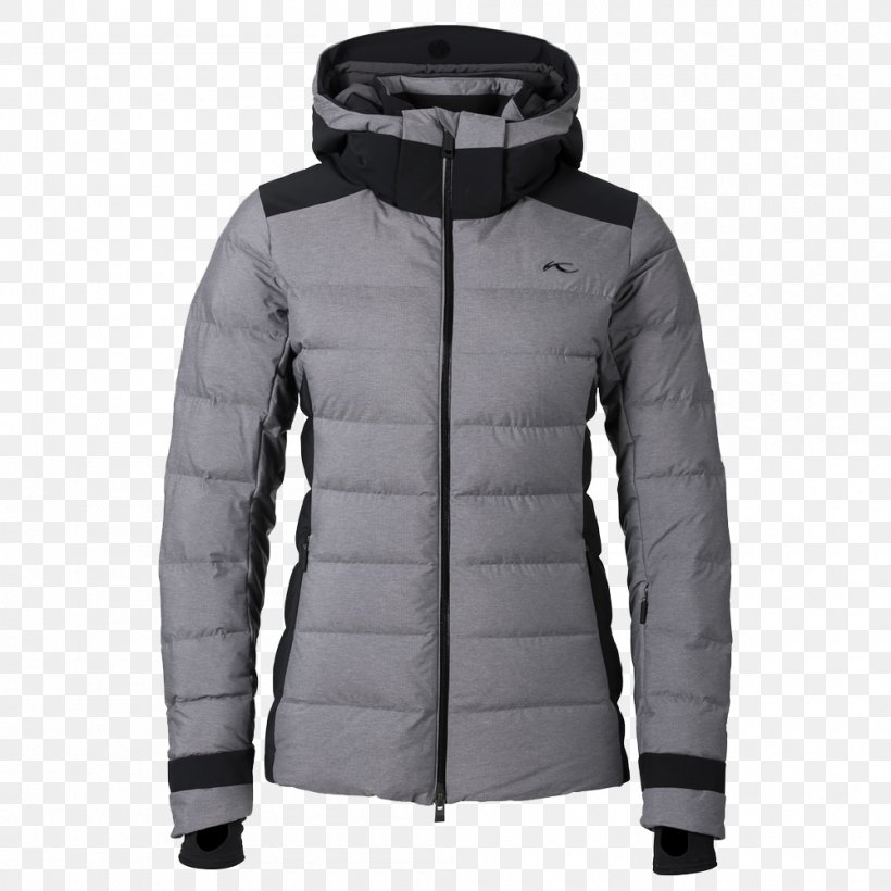 Kjus Mens Formula Jacket Ski Suit Skiing KJUS Snowscape Black Melange-black (38), PNG, 1000x1000px, Jacket, Black, Clothing, Coat, Hood Download Free