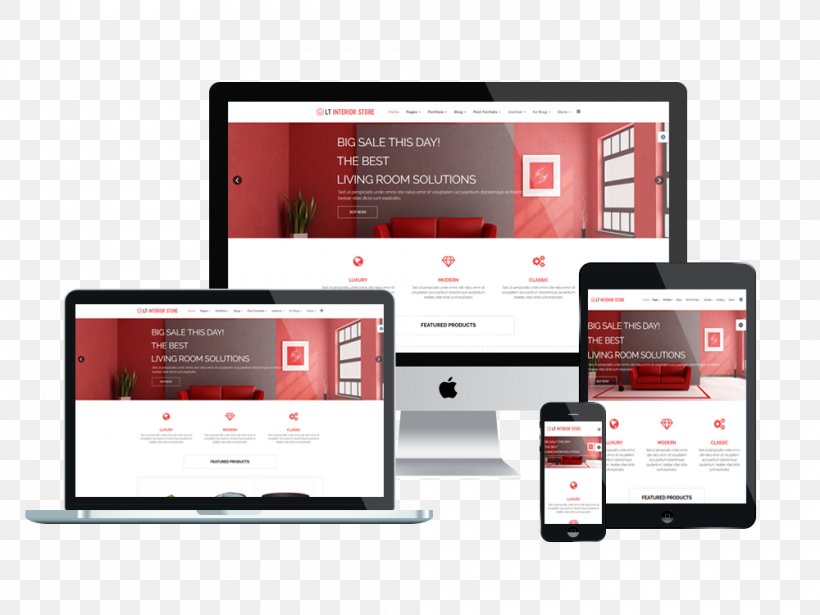 Responsive Web Design Web Template System WordPress, PNG, 1000x750px, Responsive Web Design, Blog, Bootstrap, Brand, Cascading Style Sheets Download Free