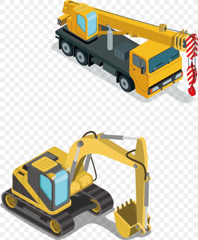 Car Vehicle Photography Illustration, PNG, 872x1055px, Excavator, Architectural Engineering, Bulldozer, Cement Mixers, Construction Equipment Download Free