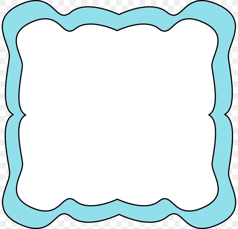 Picture Frame Area Pattern, PNG, 808x788px, Picture Frame, Aqua, Area, Organism, Rectangle Download Free