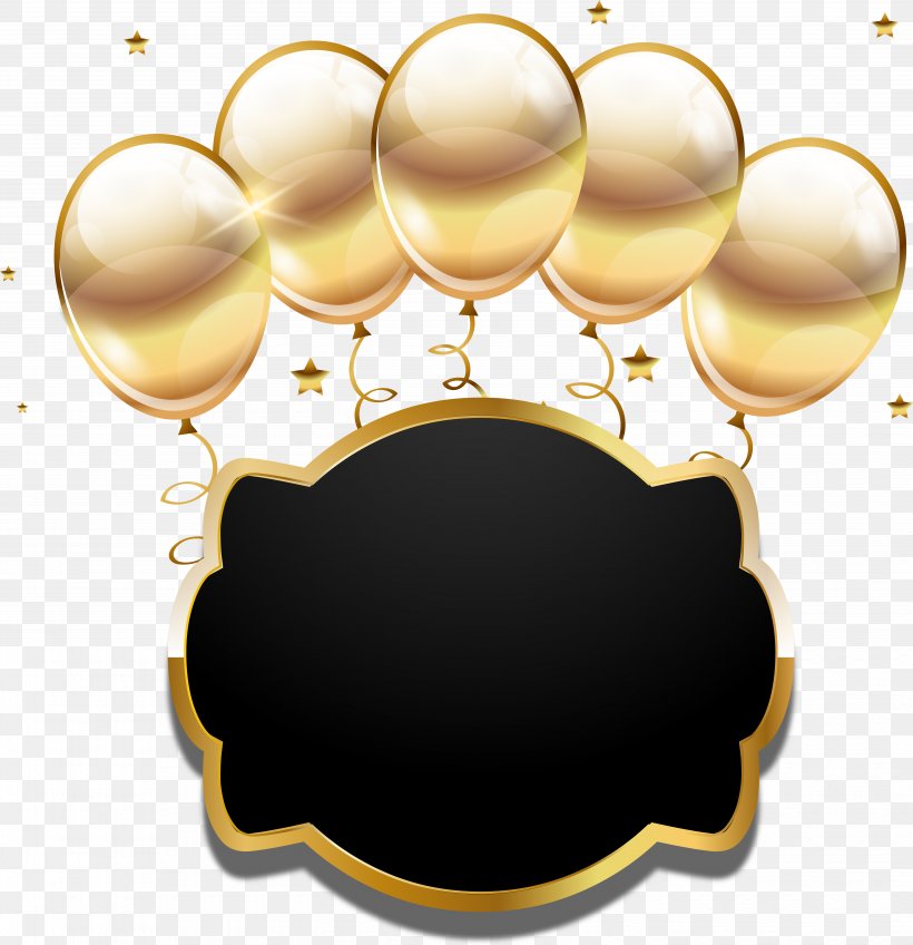 Balloon Gold Adobe Illustrator, PNG, 5792x5992px, Balloon, Computer Network, Gold, Image File Formats, Layers Download Free