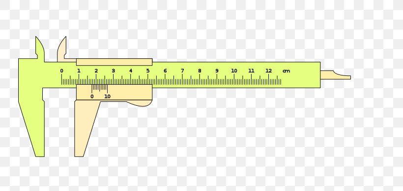 Calipers Ruler Nonius Measurement Measuring Instrument, PNG, 780x390px, Calipers, Chip Log, Firearm, Length, Measurement Download Free