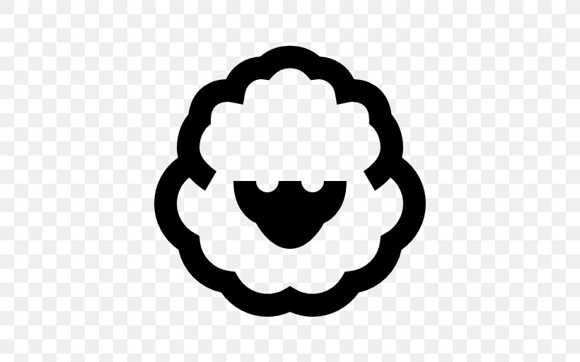 Sheep Clip Art, PNG, 512x512px, Sheep, Area, Black And White, Computer Font, Pdf Download Free