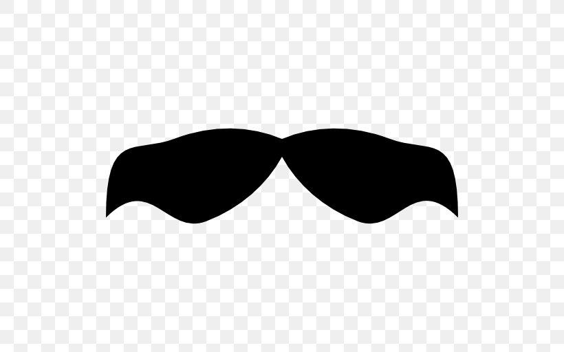 Mustache, PNG, 512x512px, Moustache, Beard, Black, Black And White, Curve Download Free