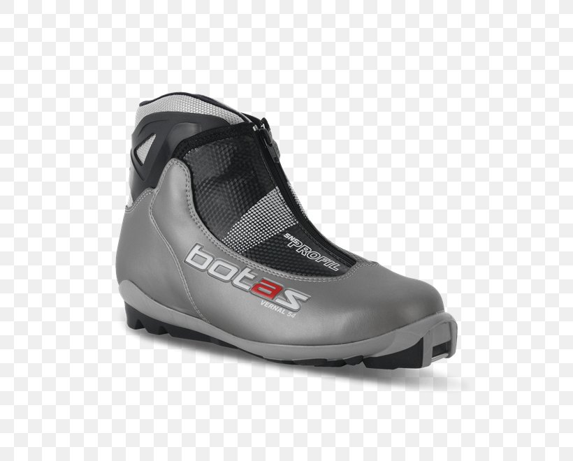 Ski Boots Cross-country Skiing Winter Sport, PNG, 660x660px, Ski Boots, Alpine Skiing, Black, Boot, Cross Training Shoe Download Free