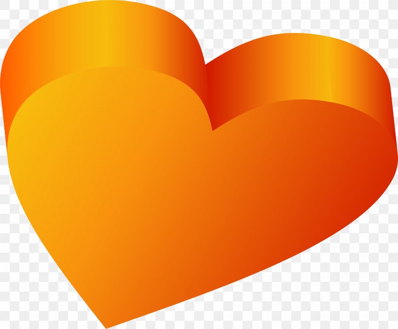 Desktop Wallpaper Yellow Heart, PNG, 4250x3509px, Yellow, Computer, Heart, Orange Download Free