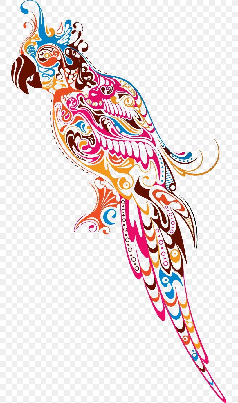 Parrot Lovebird, PNG, 741x1385px, Parrot, Area, Art, Beak, Bird Download Free