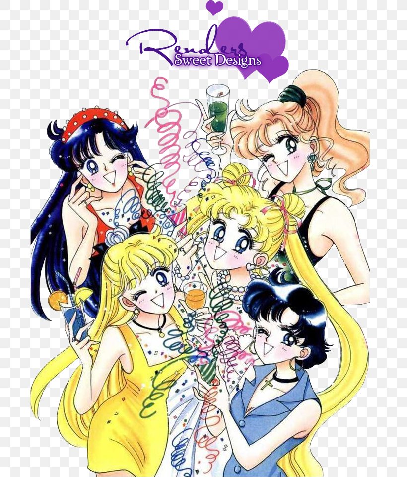 Sailor Moon Sailor Venus Sailor Mars Sailor Senshi Codename: Sailor V, PNG, 704x960px, Watercolor, Cartoon, Flower, Frame, Heart Download Free