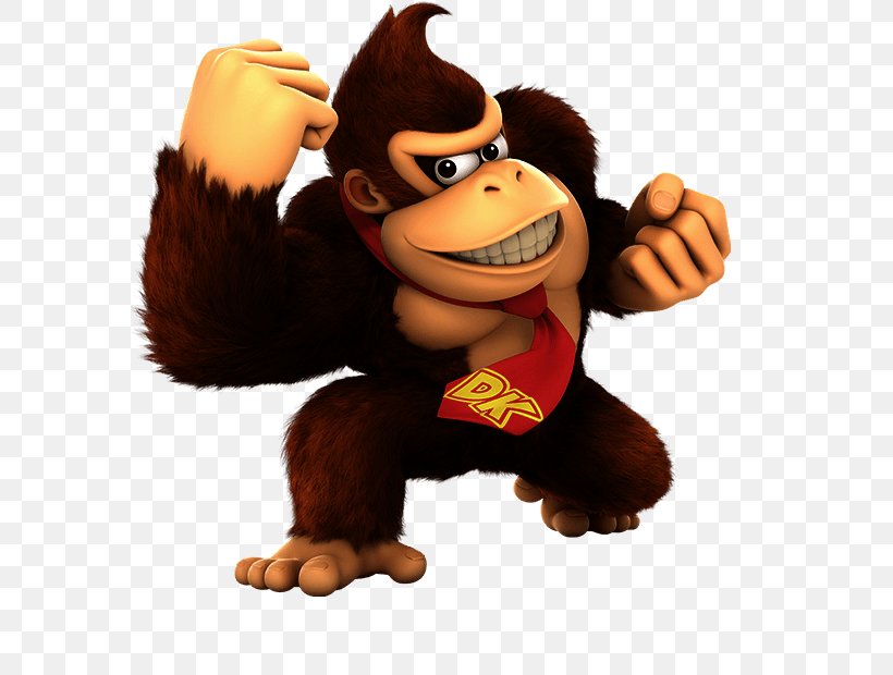 Super Smash Bros. Ultimate Donkey Kong Super Smash Bros. Brawl Nintendo Switch Video Games, PNG, 588x620px, Super Smash Bros Ultimate, Action Figure, Animal Figure, Animated Cartoon, Animation Download Free