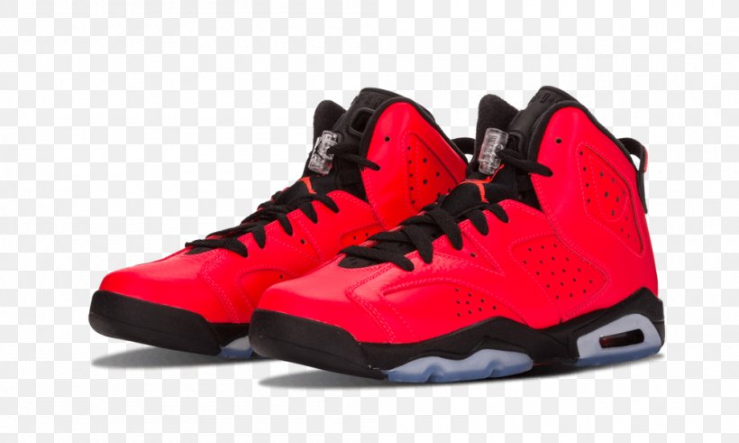 Air Jordan Sneakers Basketball Shoe Red, PNG, 1000x600px, Air Jordan, Athletic Shoe, Basketball Shoe, Black, Carmine Download Free